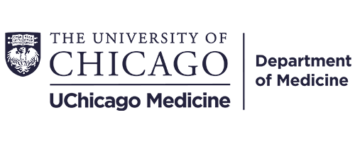 Logo of UChicago Medicine, partnered with bellie prebiotic herbal teas